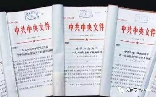 庆祝农村改革40年20个中央一号文件概要19822018