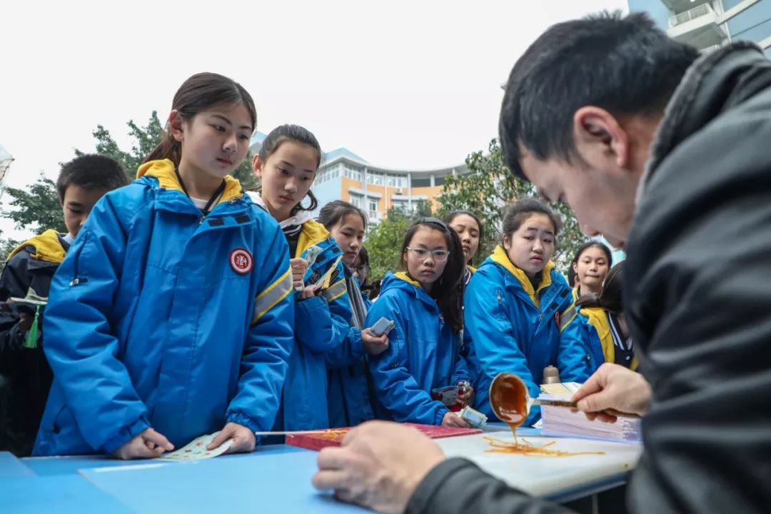 感知艺术魅力|重庆八中宏帆初级中学非物质文化遗产进校园活动