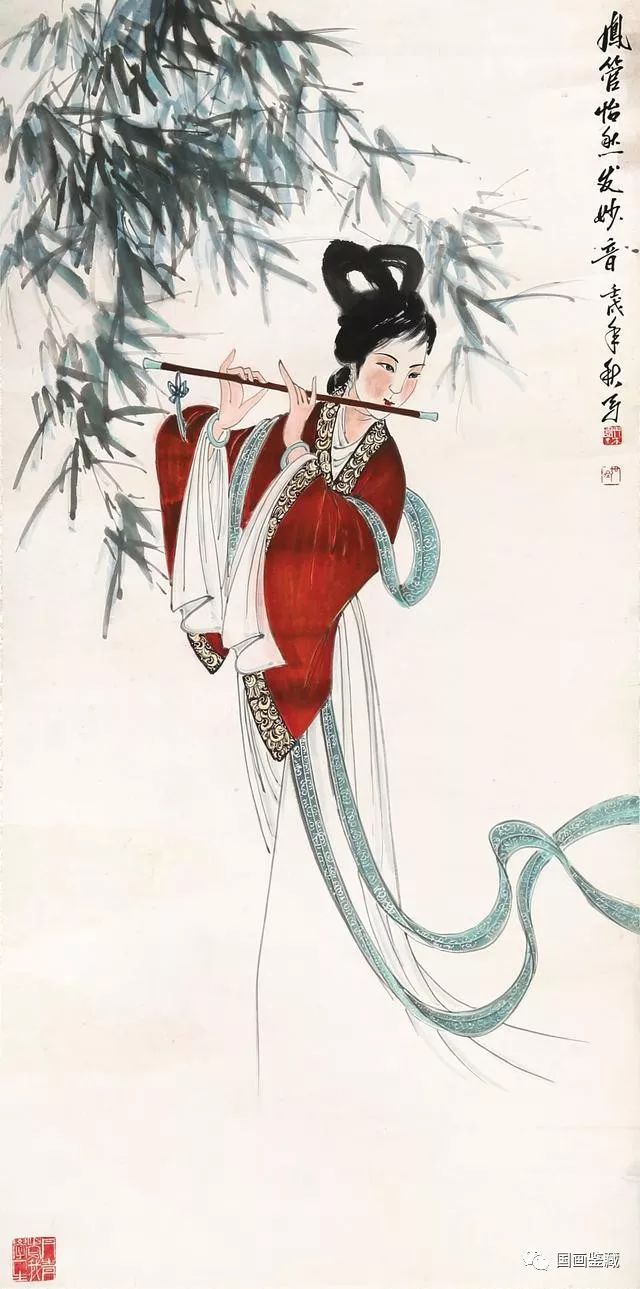 唯美经典仕女图国画欣赏