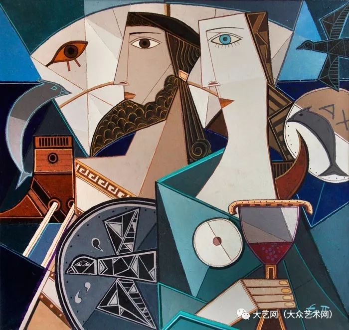 大众艺术网:最独特的保加利亚立体主义代表 —— 保加利亚现代画家