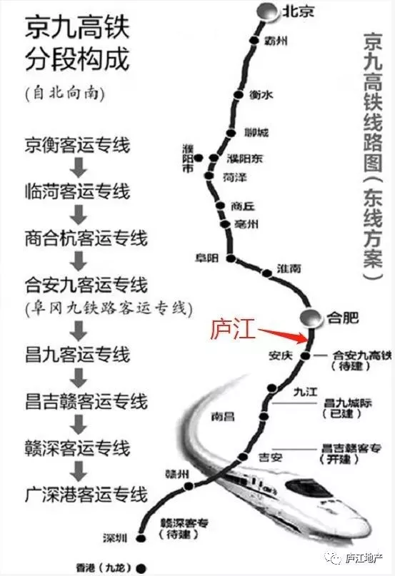 投资57亿元,庐江交通升级!徽州大道南延年底加速,合安高铁,引江济淮来