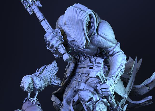 3D列印暗黑血統中死亡騎士手辦模型，真好看！ 科技 第3張