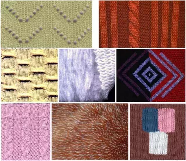 针织面料——纬编织物的结构和特性!_组织