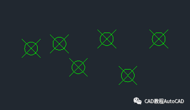 cad中如何设置点显示的样式及大小【autocad教程】