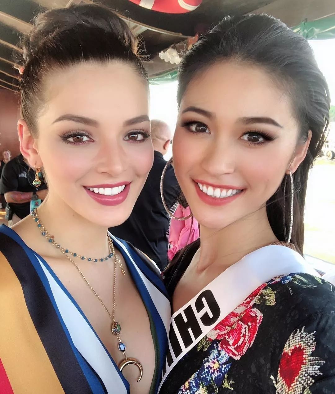 代表自己的祖国参赛来自90多个国家的仙女们齐聚泰国,2018环球小姐总
