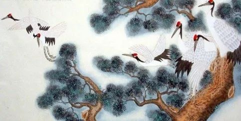 像牡丹花图,莲花锦鲤图,松鹤延年图等等,这些画作都是比较适合放在