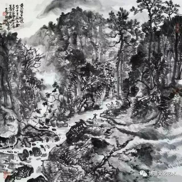 遍寻千山 画作万墨 —— 著名画家张建国作品欣赏