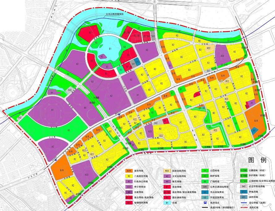 义乌8个区块规划出炉!这些地方要建住宅,中小学,停车场…有你家吗