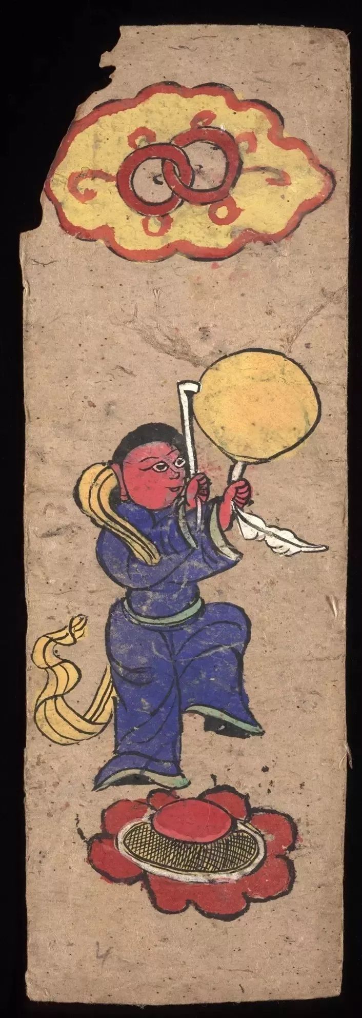 [难得一见 美国国会图书馆藏的云南 纳西族 早期绘画手稿