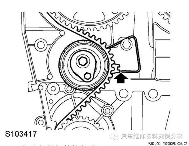 nb荣威550车主自己更换发动机正时皮带可以做教材了