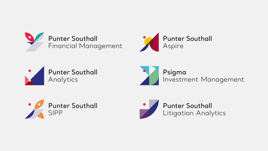 务集团 Punter Southall Group 品牌形象升级_图标