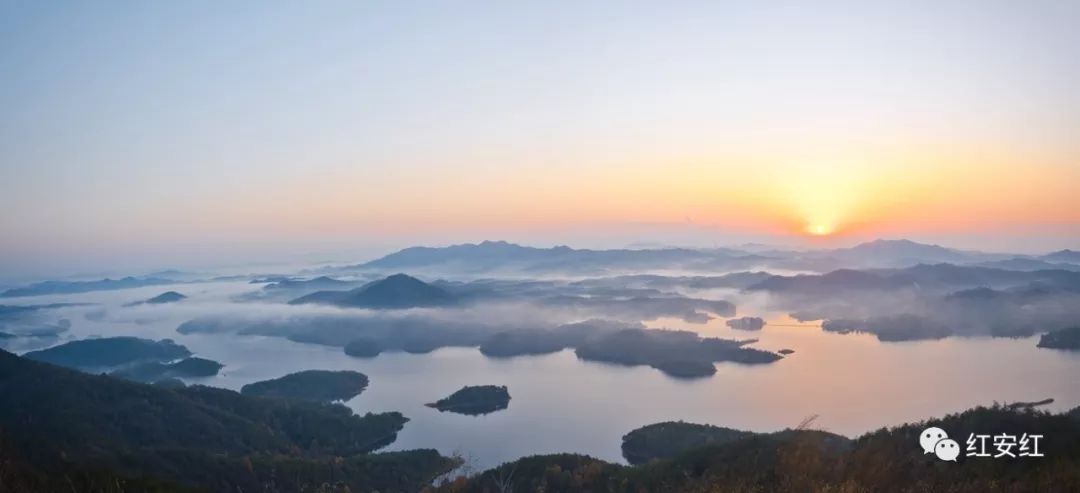 悠然山水间红安永佳河尾斗湖