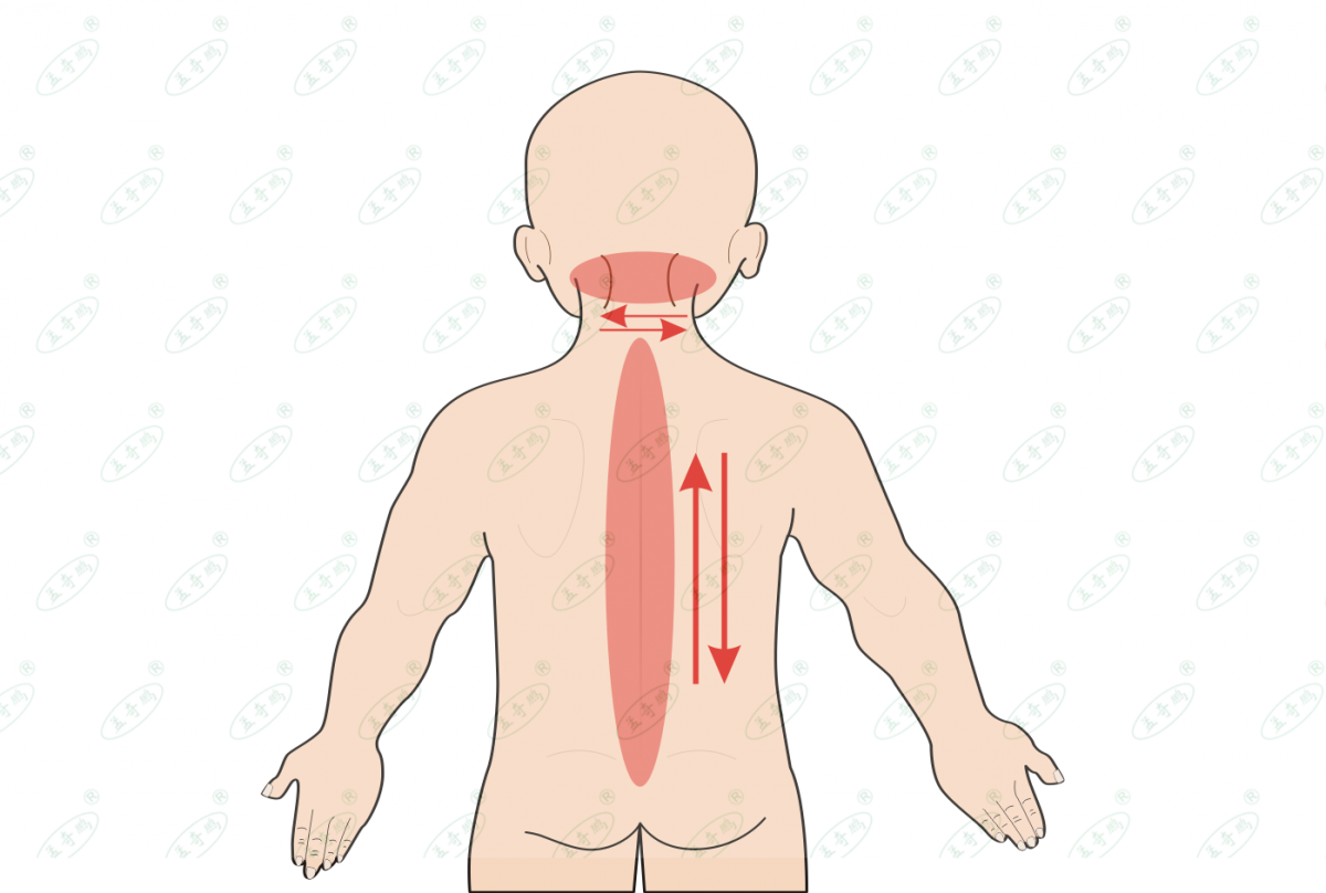 孩子各种鼻炎鼻塞图解六步推拿法