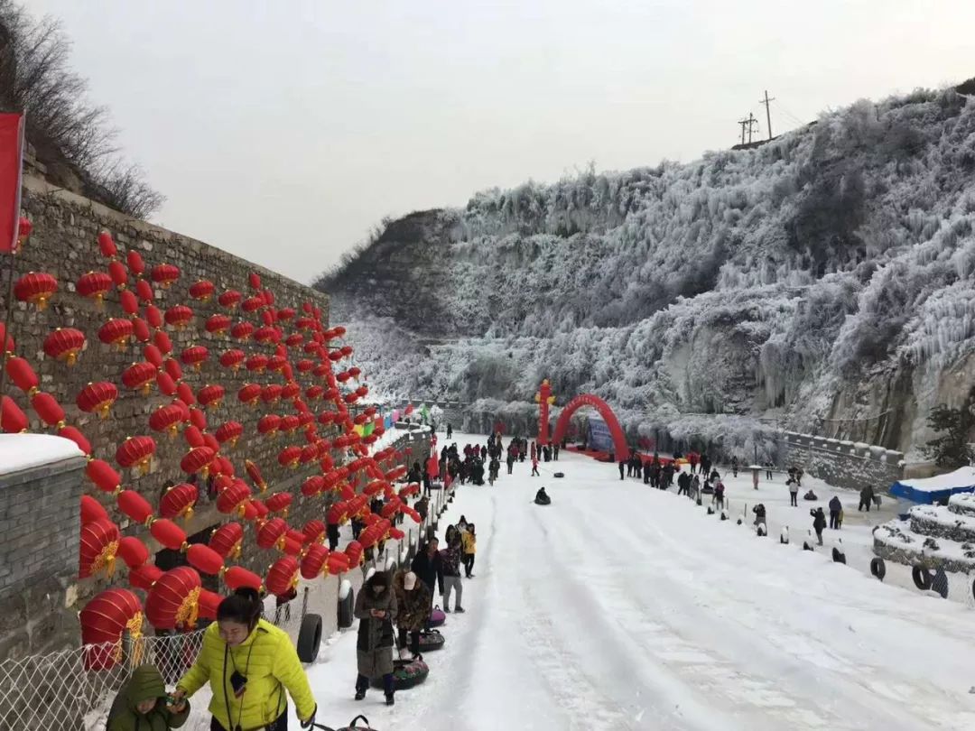 元旦期间,盂县周边玩可以去这个景区了.