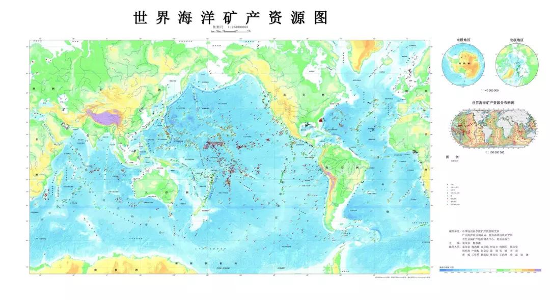 此时,世界各国高度重视海洋矿产资源的调查与开发.