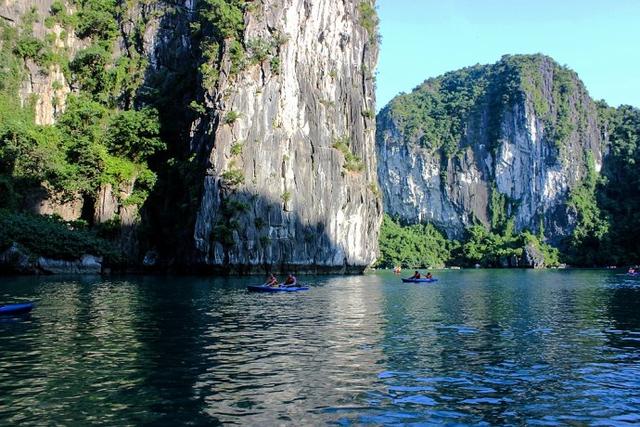 「越南,北海之旅」下龙湾月亮湖一处绝色风景