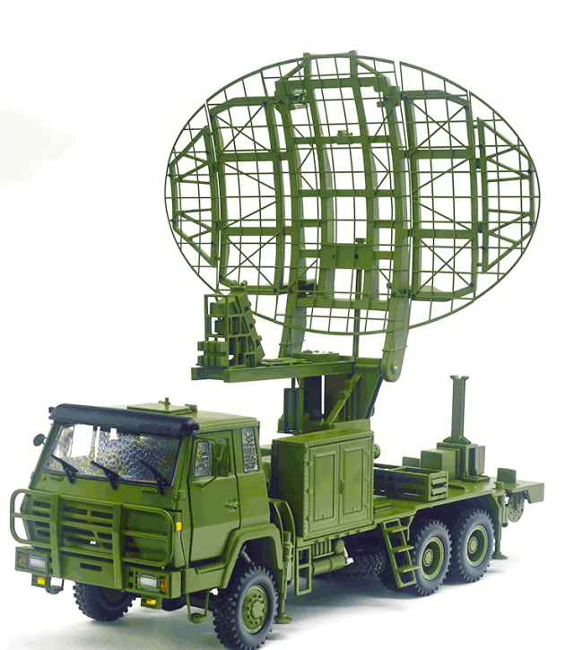 130hgr106中低空目标指示雷达车金属静态军事模型