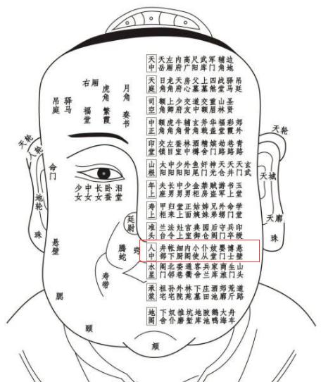 古相法精髓太清神鉴面部一百二十部位详解建议收藏