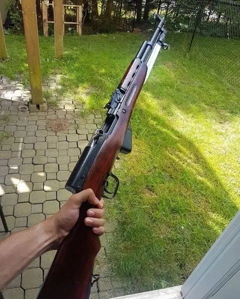枪械库:苏系老枪韵味-sks步枪拥有铁与木的100%漂亮魅力