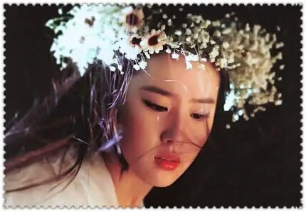頭戴花環美如畫，最美的不是劉亦菲而是被封殺的她 娛樂 第5張