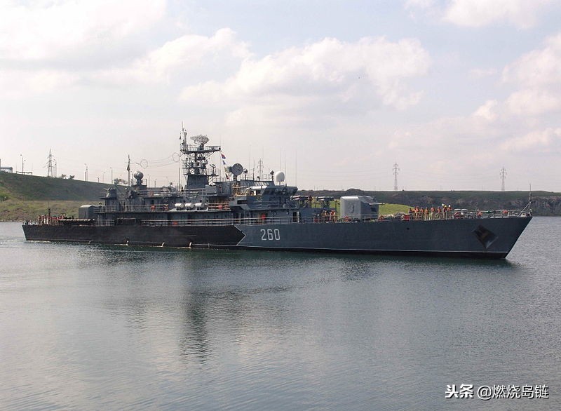 罗马尼亚海军装备的国产"泰托尔Ⅰ型护卫舰