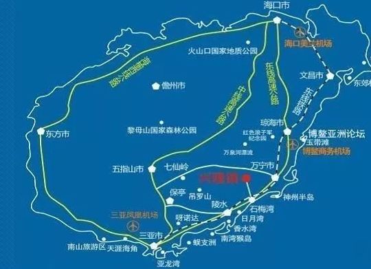 大局已定!海南环岛旅游公路2019年开建,海南交通将全面大爆发!