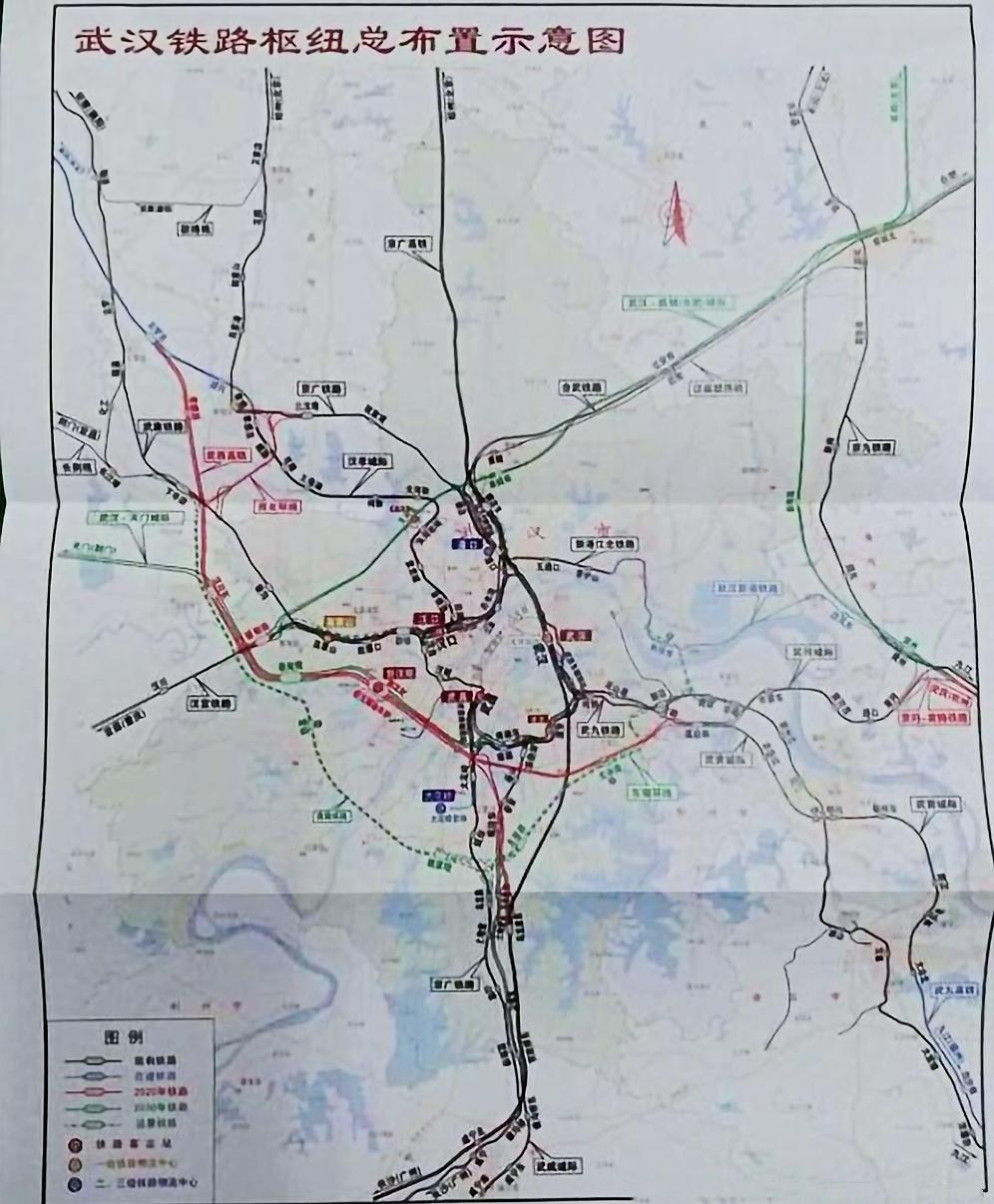 武汉未来将修建这5条高铁,其中2条将于十三五开工,经过你的家乡吗