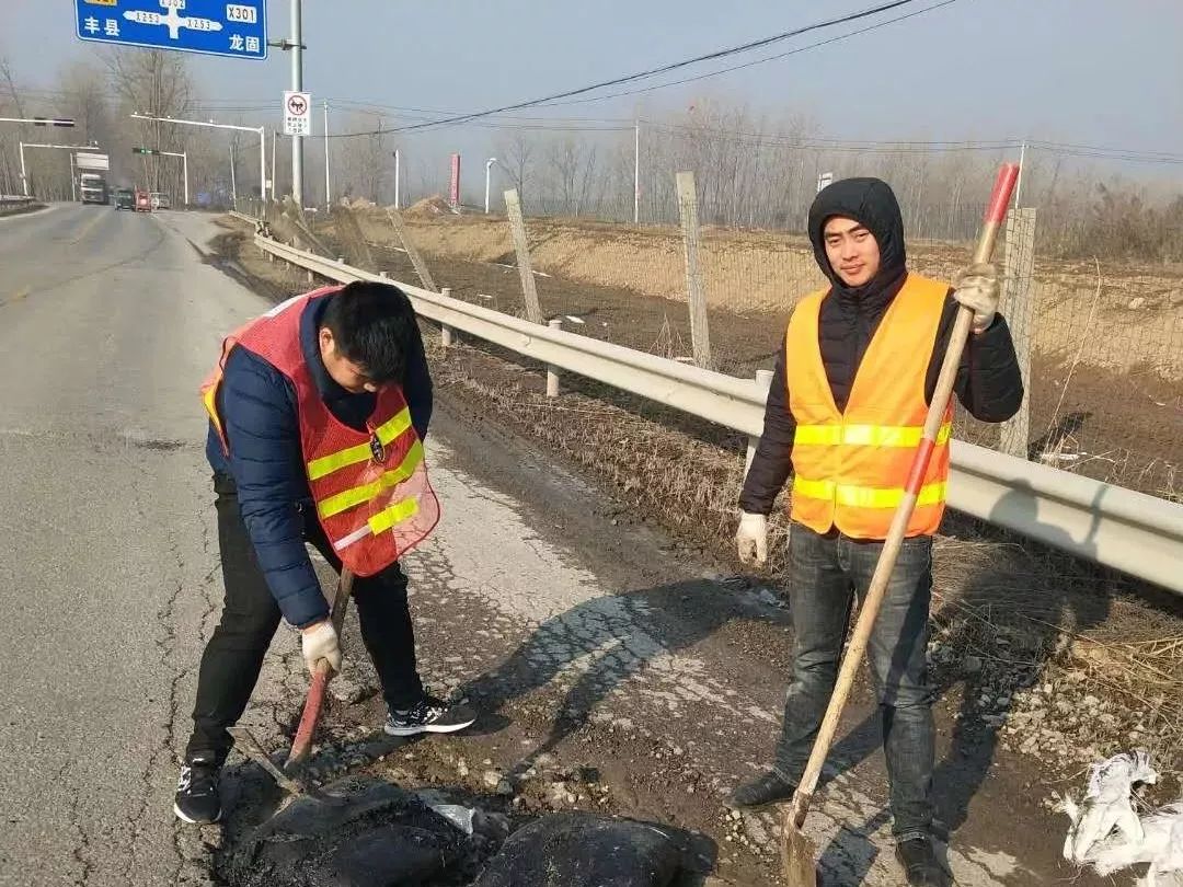 沛县公路站切实做好冬季农村公路养护工作