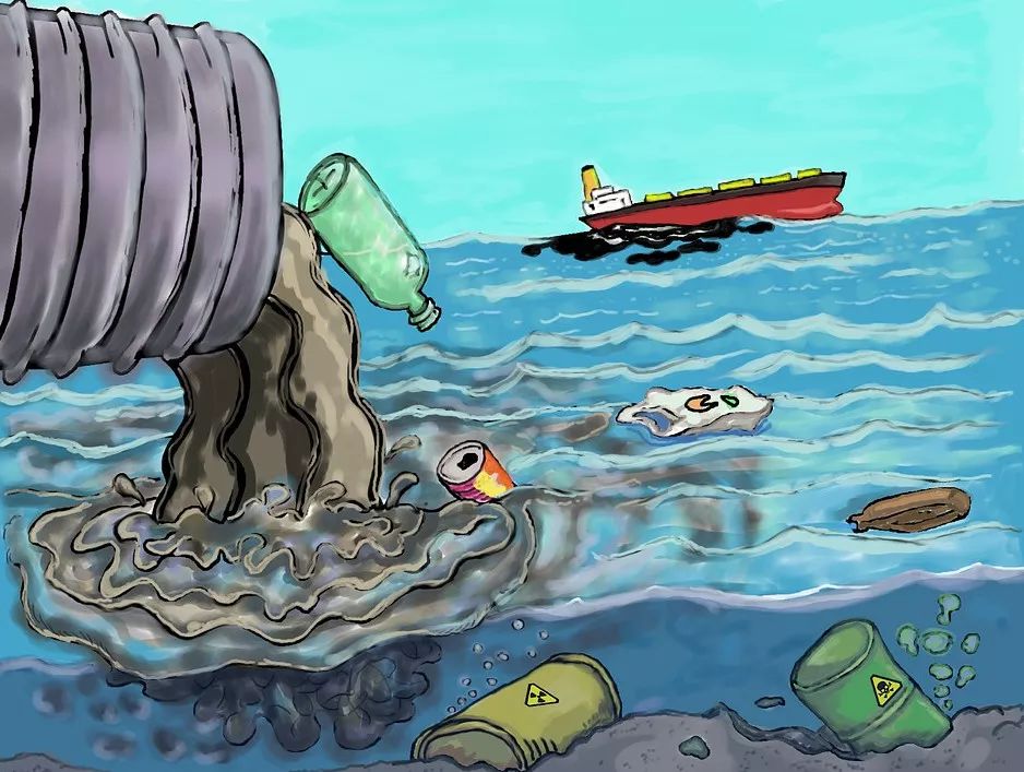 海洋垃圾海上输入途径包括