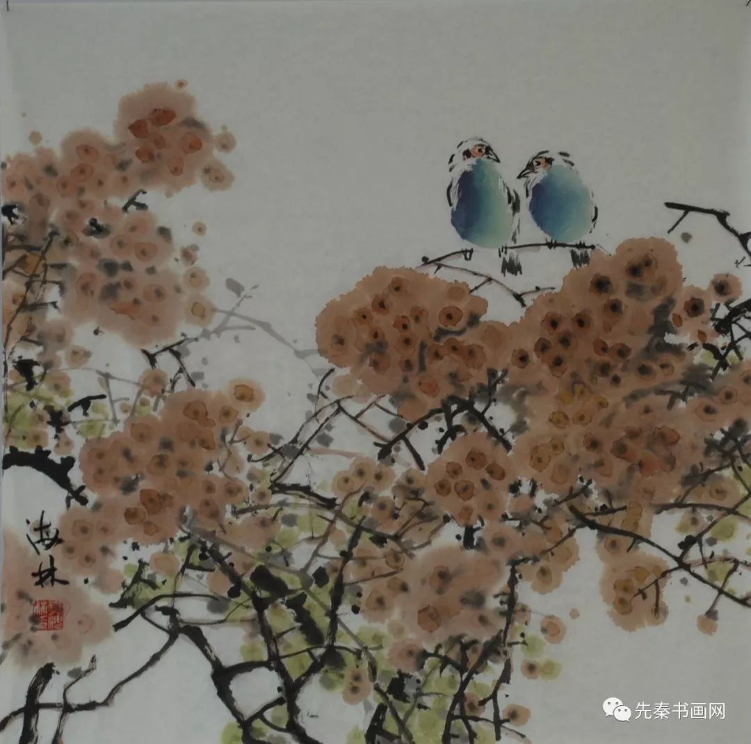 【先秦书画网】---樊海林国画作品网络展_花鸟