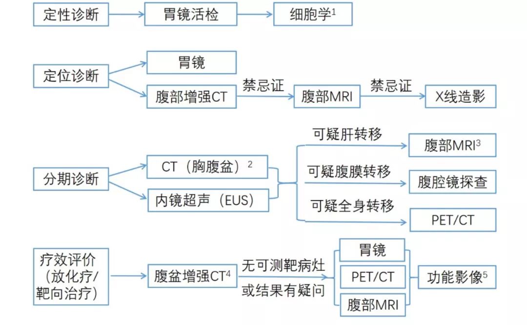 附录六:胃癌影像诊断流程