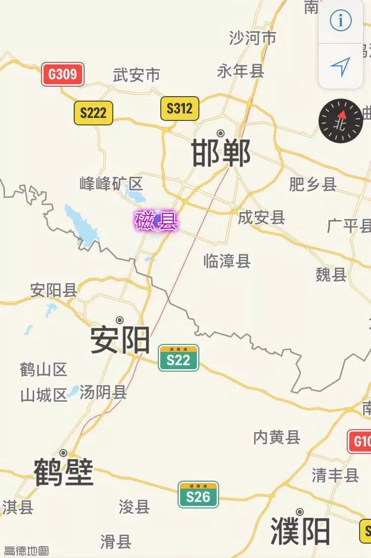 是晋,冀,鲁,豫四省通衢 隶属河北省邯郸市 有11个乡镇 磁县 究竟是