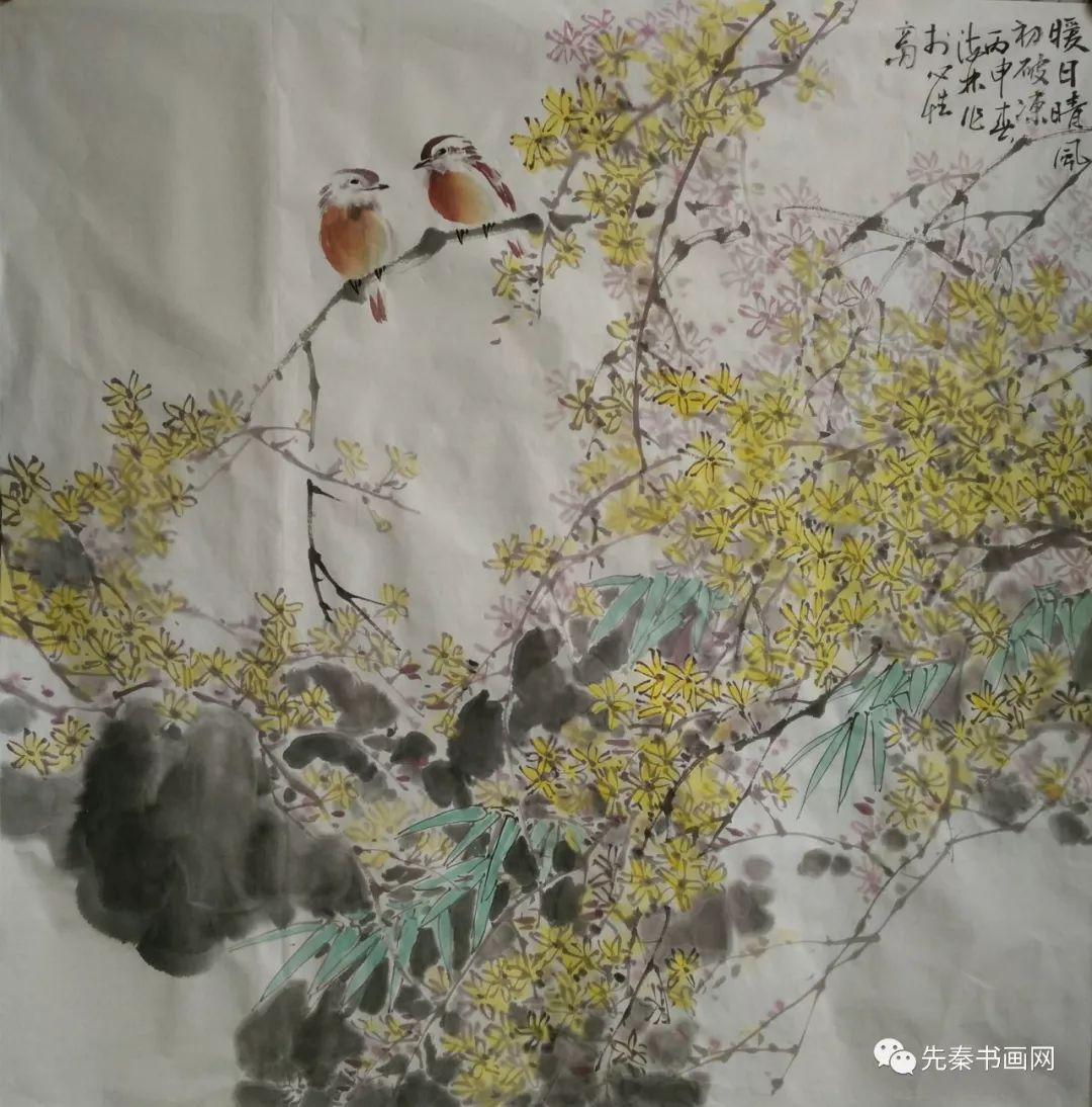 【先秦书画网】---樊海林国画作品网络展_花鸟