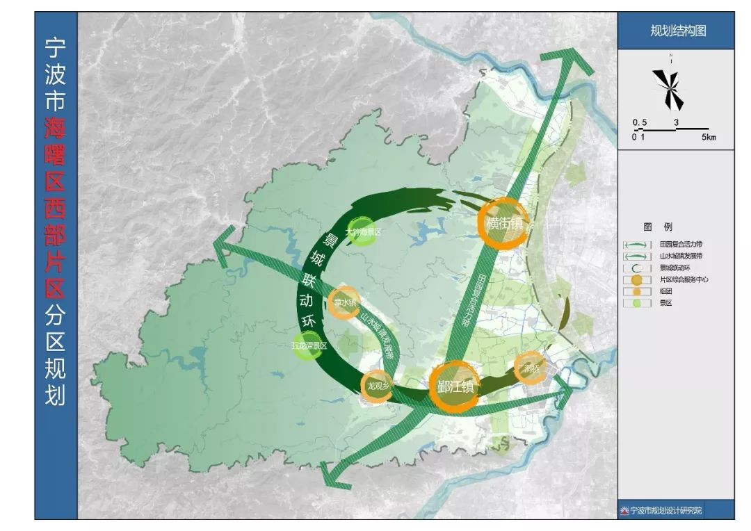 宁波海曙西部片区规划定了!鄞江,横街,集士港,古林