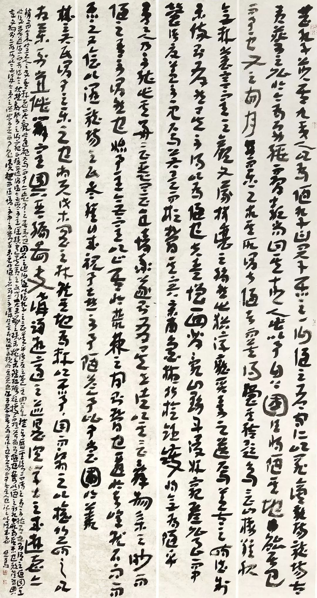 笔者在最初接触到吴勇章草书法之际,总感到其中有些许令人振奋,同时