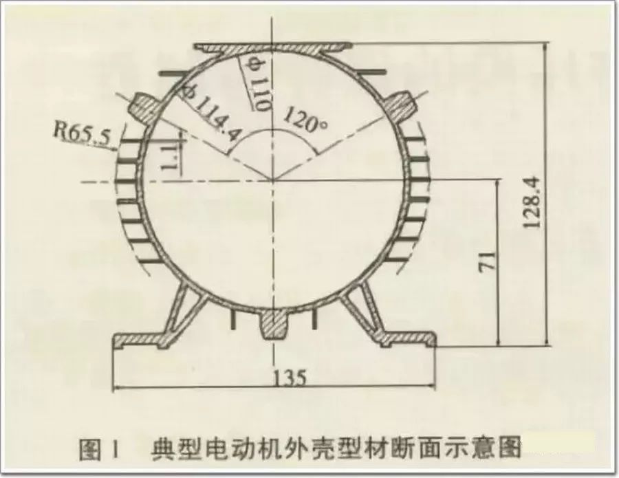 铝型材挤压机进行加压的时候,残留空气,导致铝型材的内部和表面都