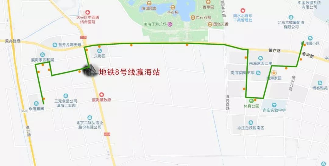 公交新开573路方便出行贯通瀛海东西接驳地铁8号线