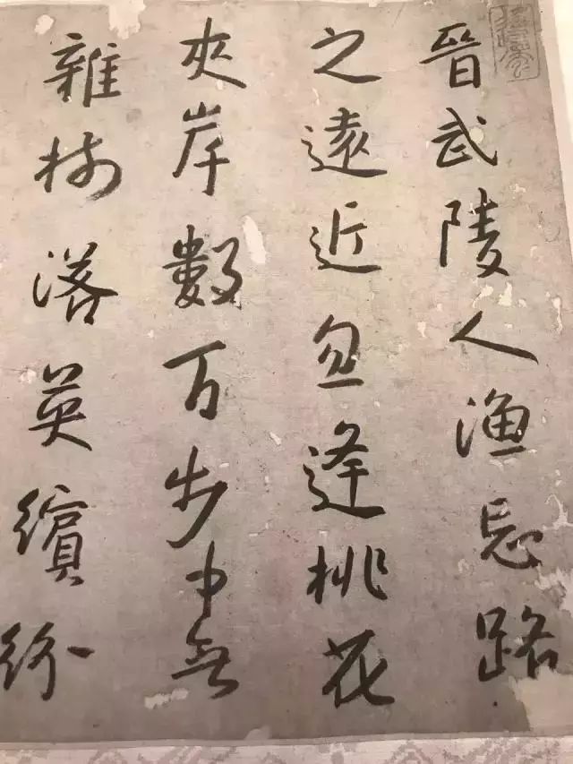 八大山人71岁书写的《桃花源记》!_董其昌