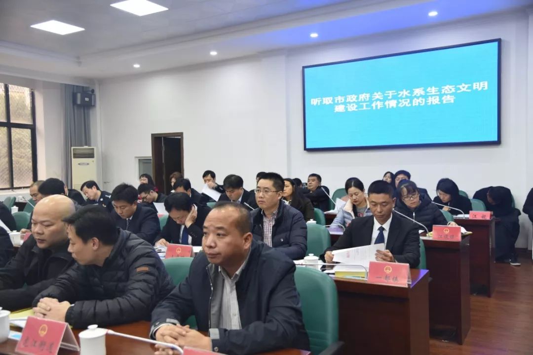 市人大常委会领导俞大军,朱育平,严萍,林鹤志,林传金以及市人大常委会