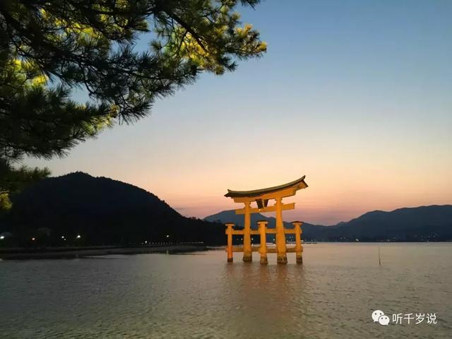 史迹踏访日本宫岛严岛神社