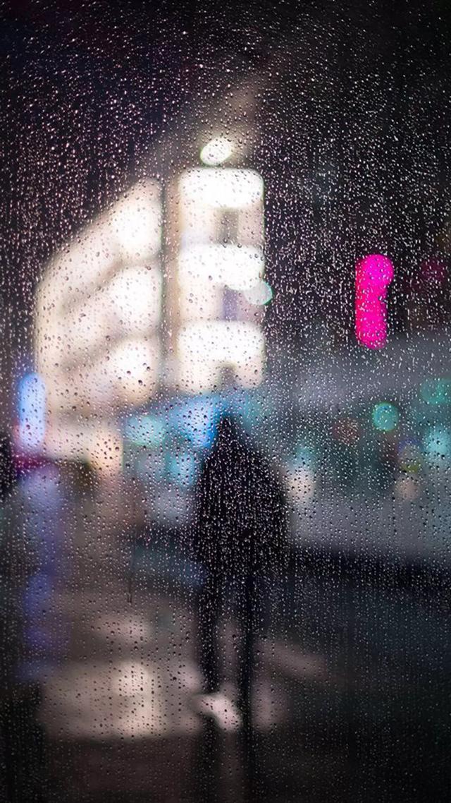 雨天壁纸,冬天的你想念夏天吗