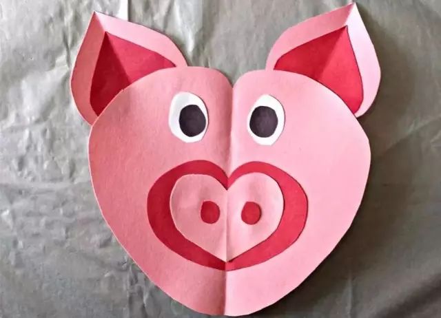 2019年元旦必备手工,手工制作快乐的小猪.