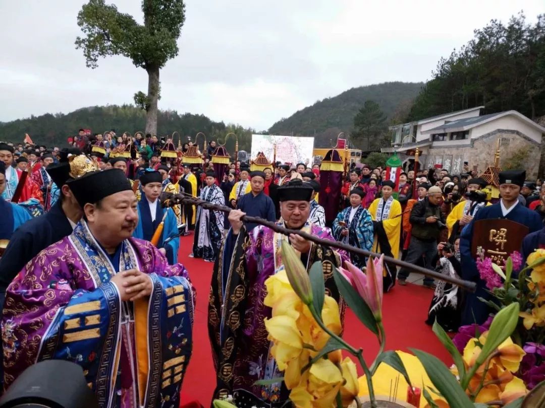 天台山桐柏宫张高澄道长方丈升座典礼圆满成功!