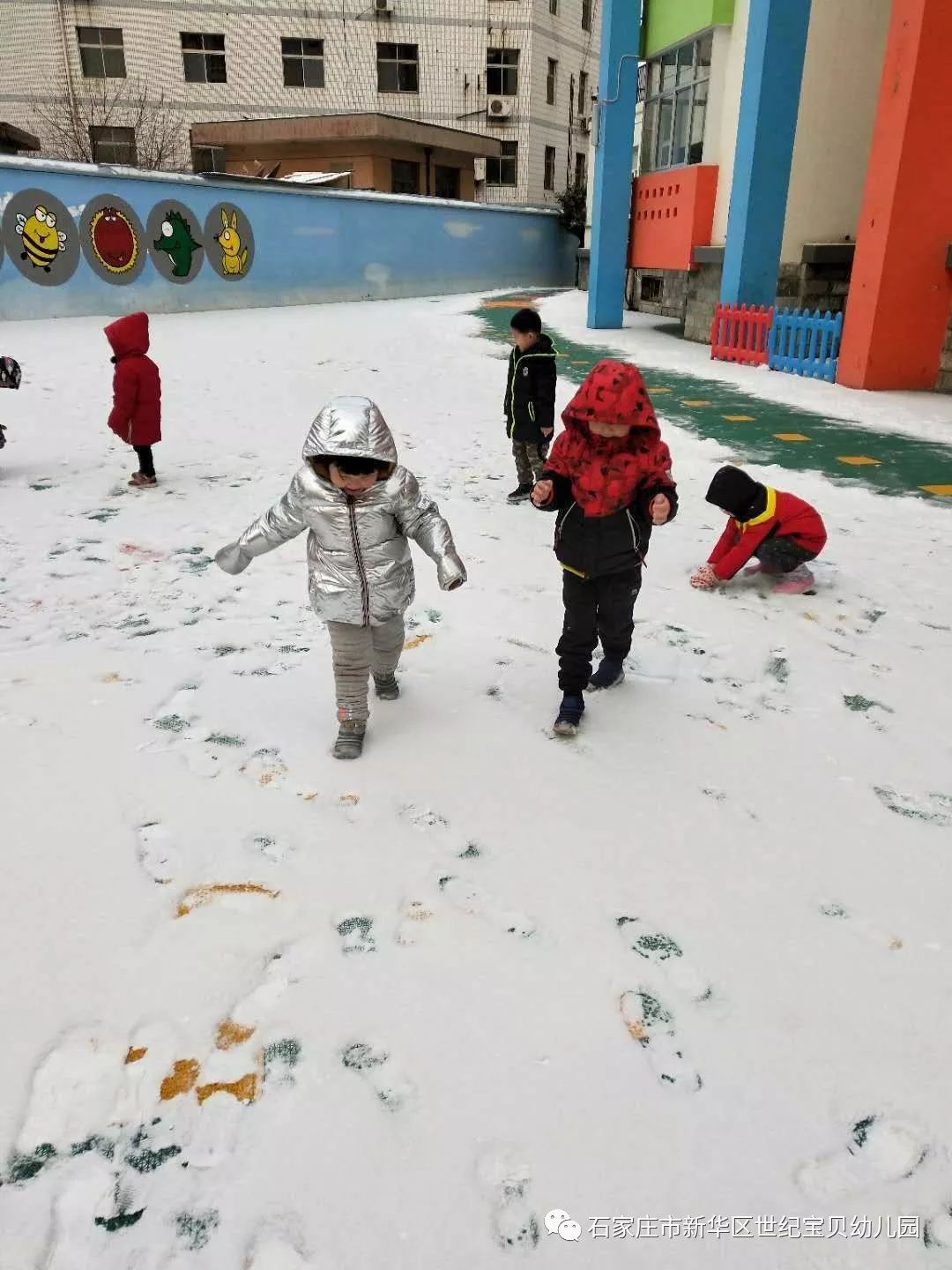 石家庄市世纪宝贝幼儿园&泊爱蓝岛园(这个冬天不太冷——娃娃玩雪记)