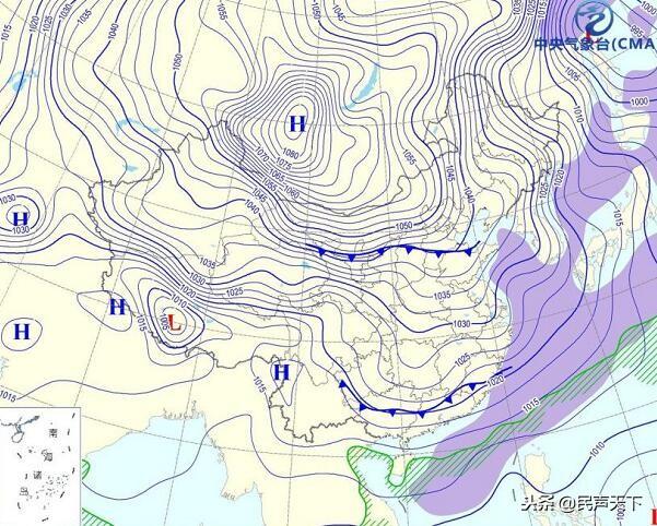 原来如此极寒原因找到了蒙古高压超1090百帕很罕见