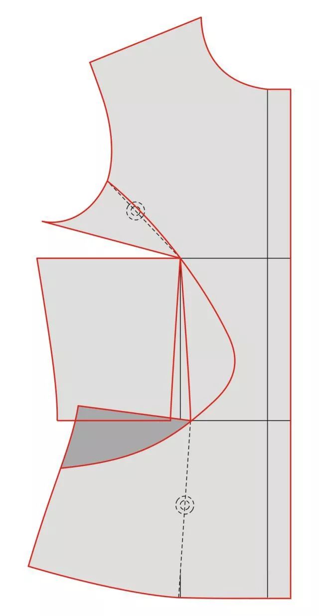 衣身结构变化案例——手把手教你衣身,袖子的结构变化