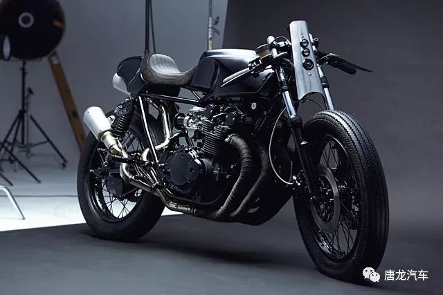 黑武士风格suzukigs550caferacer