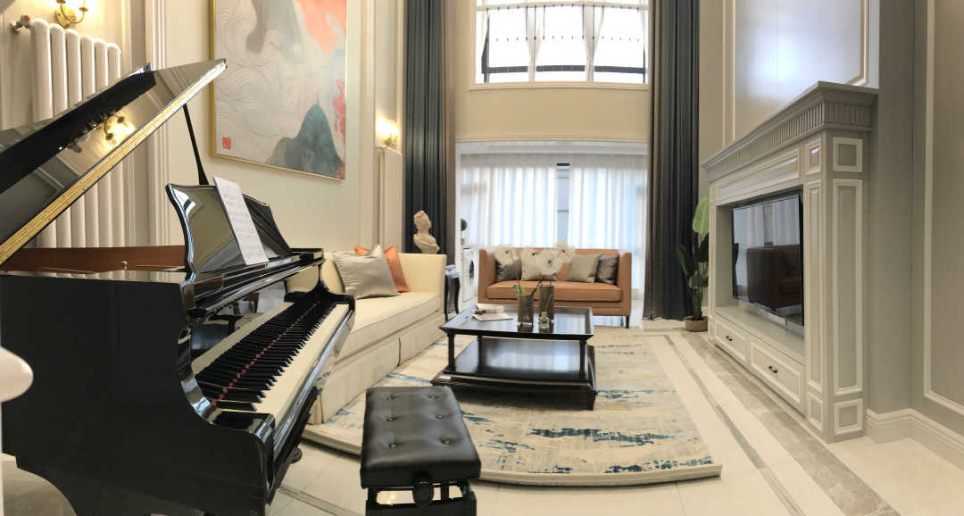巴莎美家 | 拥有三角钢琴的客厅,用音乐谱写梦想中的艺术"家"!