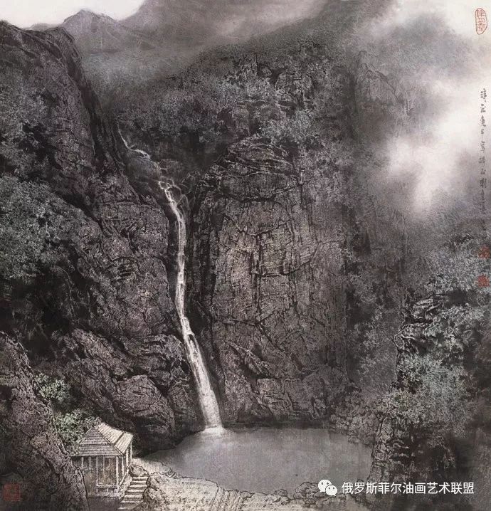 中国画家宋涤山水画作品选赏析