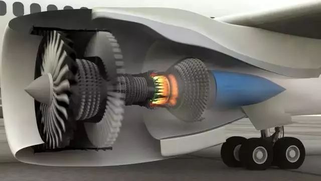 通用电气的j85-ge-17a涡喷发动机▲涡喷发动机连续运转的状态涡喷
